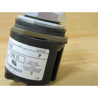 Allen Bradley 800T-U29 Potentiometer 800TU29 Series P - New No Box