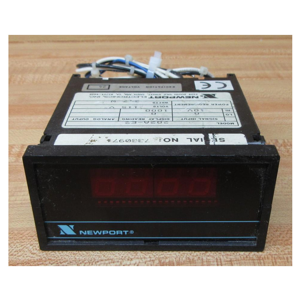 Newport Electronics 202A-E2 Process Meter 202AE2 - Used Newport Electronics 202A-E2 Process Meter 202AE2 - Used