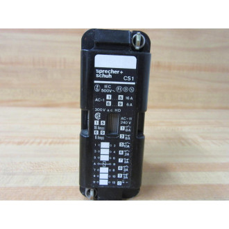 Sprecher + Schuh CS1 Control Relay 22.113.485 1 - Used