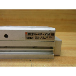 SMC MXS16-40P-X787 Air Slide Table Cylinder - Used