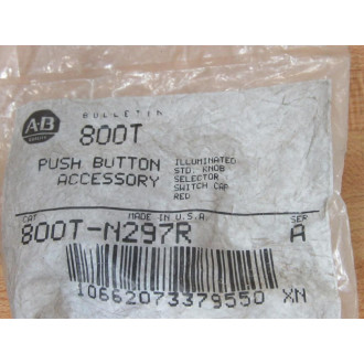 Allen Bradley 800T-N297R Selector Switch Cap 800TN297R (Pack of 2)