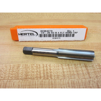 Hertel 02384279 HSS Hand BTM Tap 12-20 NF 12-20NF GH3