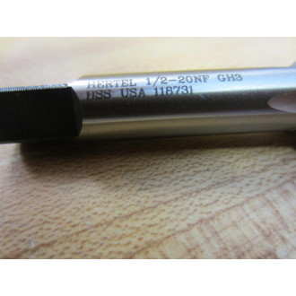 Hertel 02384279 HSS Hand BTM Tap 12-20 NF 12-20NF GH3