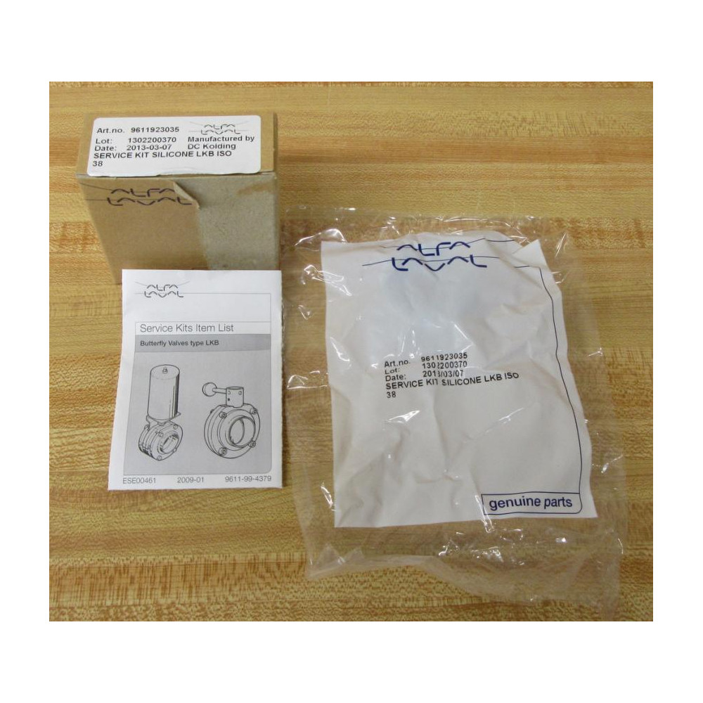 Alfa Laval 9611923035 Silicone Service Kit