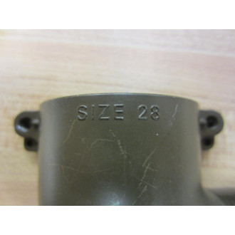Amphenol 97-3108B-28-11P Circular Right Angle Plug Connector