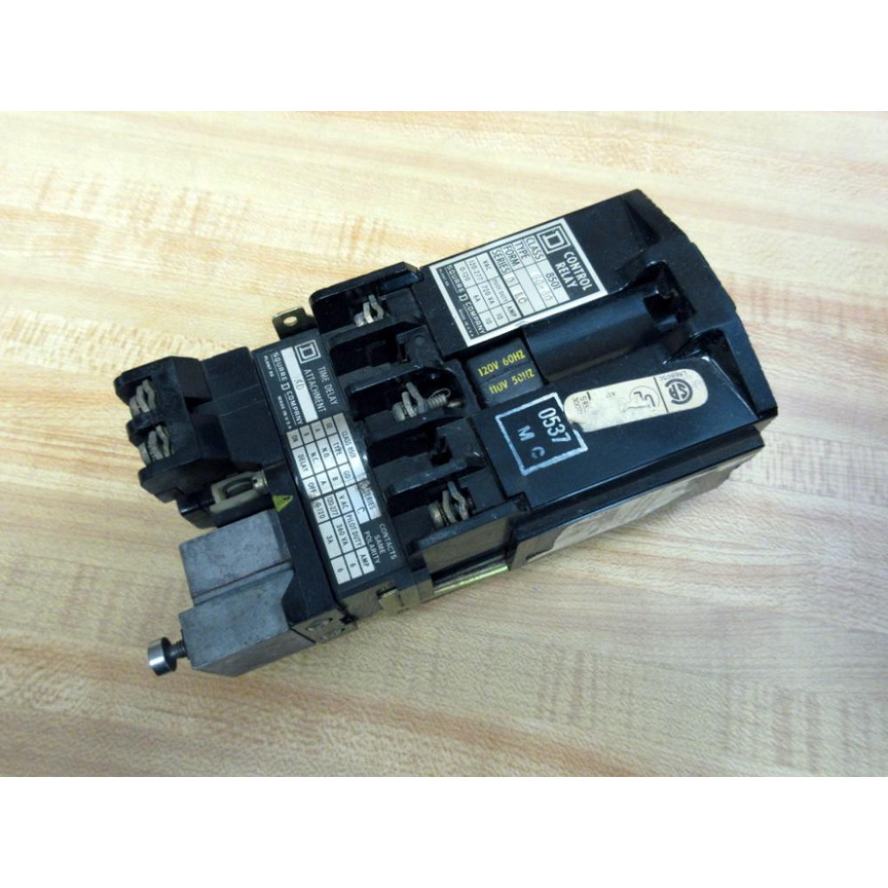 Square D 8501-GO-60 Control Relay 8501-G0-60 8501-GO-60-GD - Used Square D 8501-GO-60 Control Relay 8501-G0-60 8501-GO-60-GD - Used