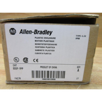 Allen Bradley 800F-1PP 1 Hole Enclosure 800F1PP