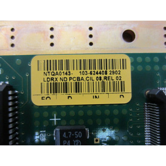 Nortel P0872563 Circuit Board NTQA0142 4 NTQA0143 02 - Parts Only