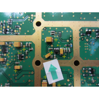 Nortel P0910484 Circuit Board NYQA8806 4 Rel.05 - Parts Only