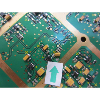 Nortel P0910484 Circuit Board NYQA8806 2 Rel.05 - Parts Only