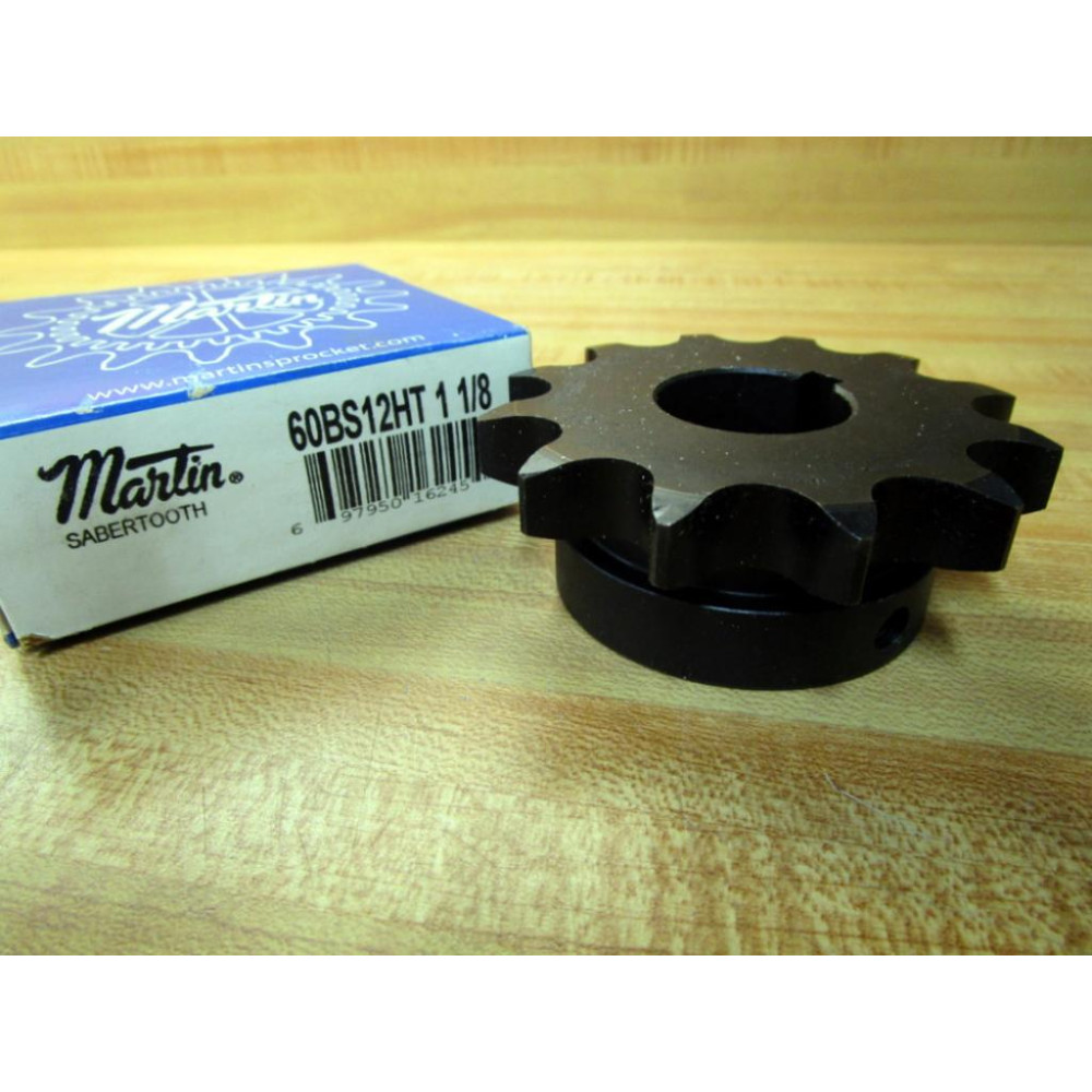 Martin 60BS12HT 1 18 Sabertooth Sprocket WKW 60BS12HT118 Martin 60BS12HT 1 18 Sabertooth Sprocket WKW 60BS12HT118