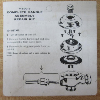 Watrous Flush Valve P-500-3 Repair Kit P5003