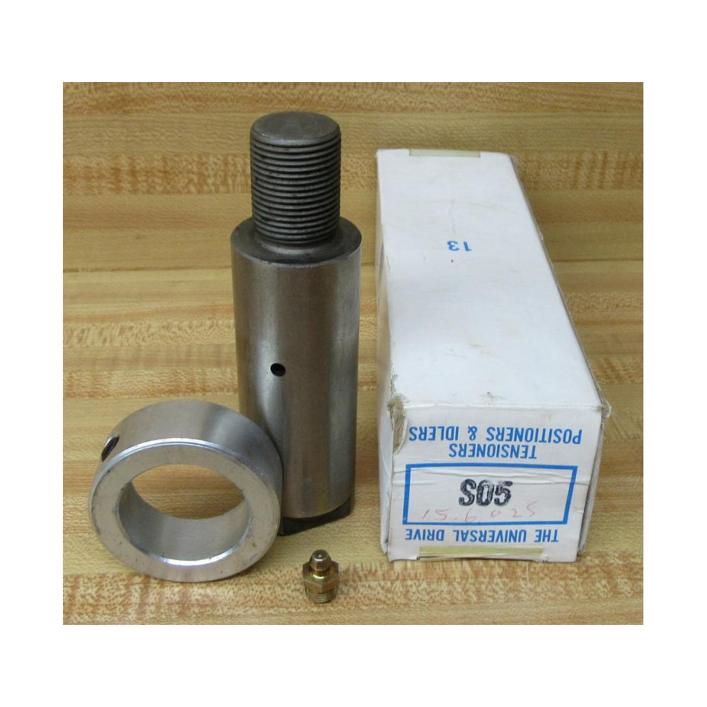 Brewer Machine & Gear S05 Idler Shaft W Set Collar