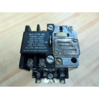 Allen Bradley 700-NT400A1 Relay 700NT400A1 Ser UC w700-NT - Used