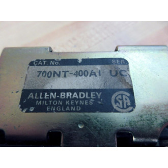 Allen Bradley 700-NT400A1 Relay 700NT400A1 Ser UC w700-NT - Used