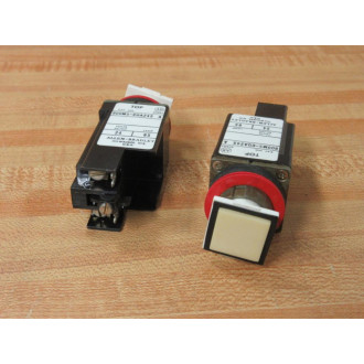 Allen Bradley 800MS-CQA24S Pushbutton Operator 800MSCQA24S (Pack of 2) - Used