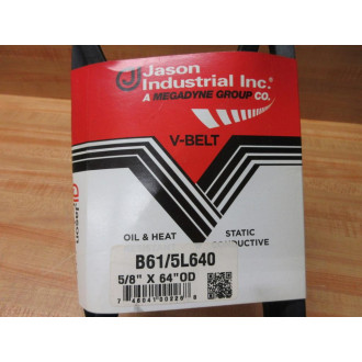 Jason 5L640 Megadyne UniMatch V-Belt B61 (Pack of 2)
