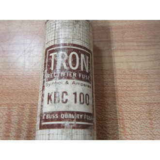 Bussmann KBC 100 Tron Rectifier Fuse KBC100 - New No Box