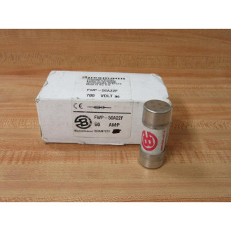 Bussmann FWP-50A22F Cooper Fast Acting Fuse FWP50A22F (Pack of 4)