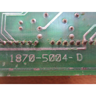 Firing Circuits 1870-5004 Circuit Board 18705004 4 1870-5004-D - Parts Only