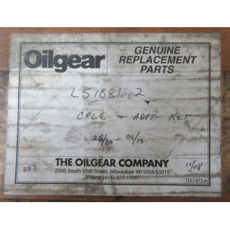 Oilgear L51081-2 Adapter Plate L510812 Plate Only