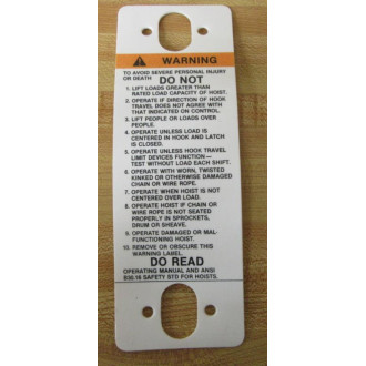 CM Hoist MH534-1 Pushbutton Station MH5341 W Extra Housing