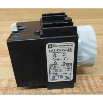 Telemecanique LA3-D22 A65 Time Delay Module LA3D22A65