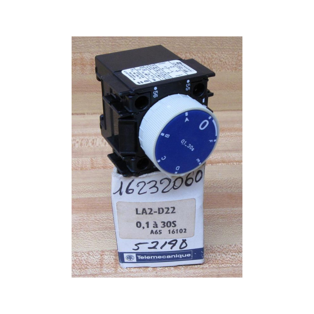 Telemecanique LA2-D22 A65 Time Delay Module LA2D22A65 A-F Telemecanique LA2-D22 A65 Time Delay Module LA2D22A65 A-F