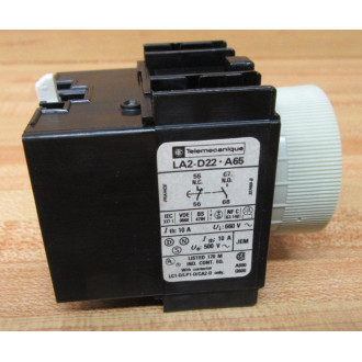 Telemecanique LA2-D22 A65 Time Delay Module LA2D22A65 A-F