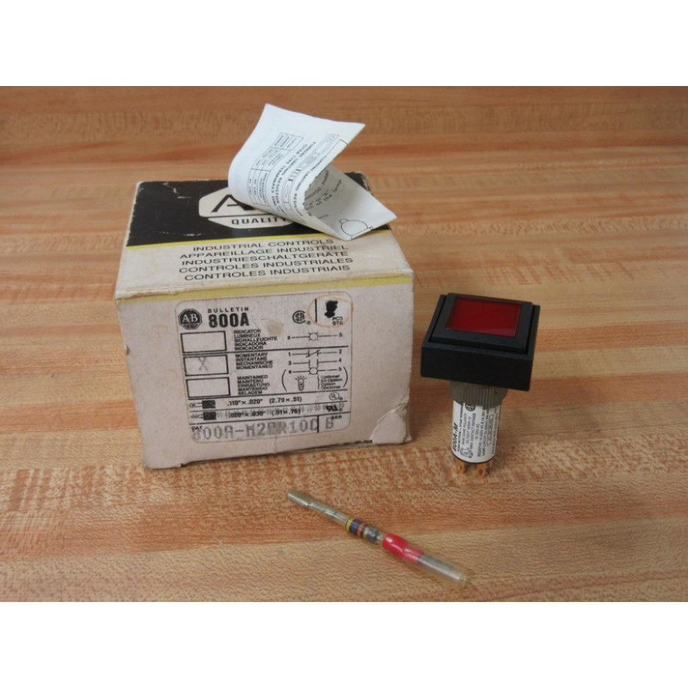 Allen Bradley 800A-M2BR10C Momentary Pushbutton 800AM2BR10C