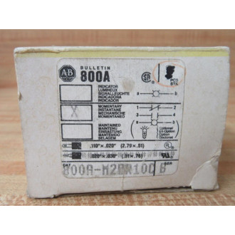 Allen Bradley 800A-M2BR10C Momentary Pushbutton 800AM2BR10C