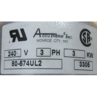 Accutherm 80-574UL2 Heater Element 80574UL2