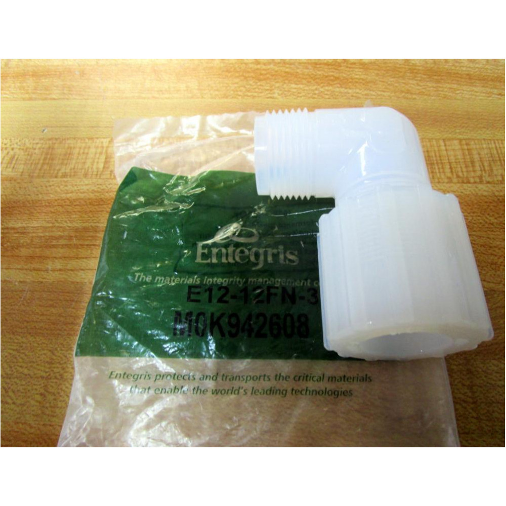 Entegris E12-12FN-3 Elbow Adapter M0K942608 Entegris E12-12FN-3 Elbow Adapter M0K942608