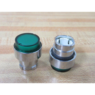 Telemecanique ZB2-BW13 Schneider Green Extended Button ZB2BW13 (Pack of 2) - New No Box