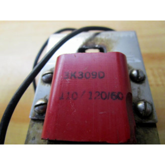 National Acme 3K300DPR Industrial Solenoid Assy. 110-120V60Hz WShaft - Used