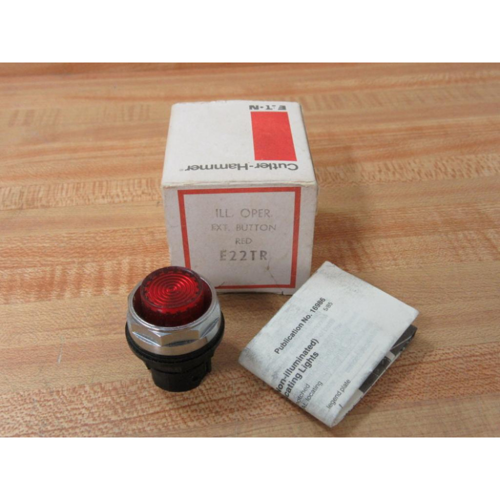 Cutler Hammer E22TR Eaton Red Ext. Button