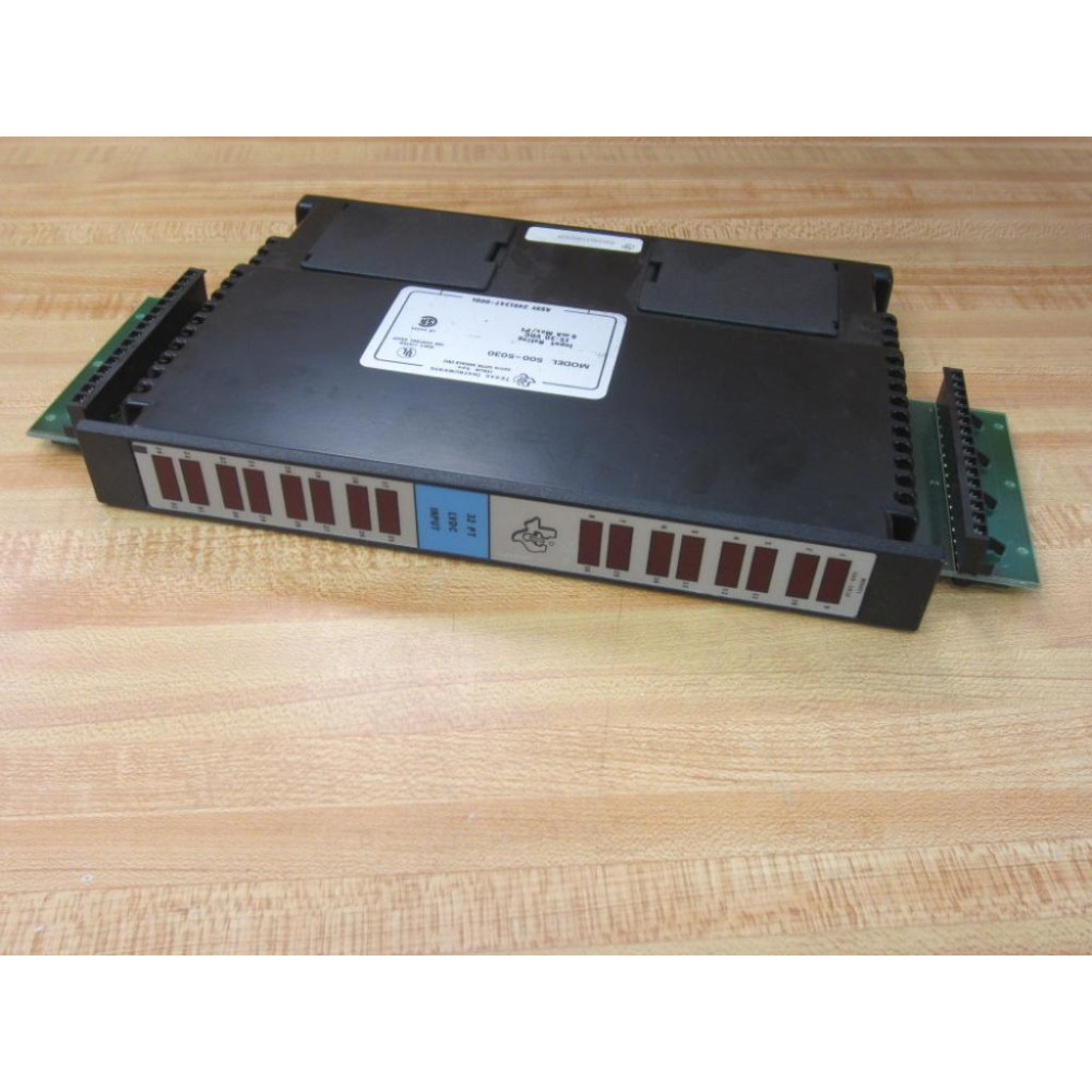 Texas Instruments 500-5030 32Pt.LVDT Input Module 2491347-0001 (Pack of 3) - Used Texas Instruments 500-5030 32Pt.LVDT Input Module 2491347-0001 (Pack of 3) - Used