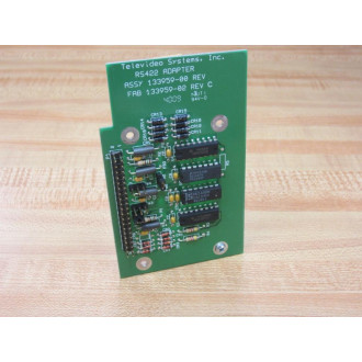 TeleVideo 133959-00 RS422 Adapter Bd 133959-02 - Used