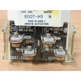 Allen Bradley 800T-H5A Selector Switch 800TH5A Series N
