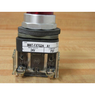 Allen Bradley 800T-FXTQ24R Button 800TFXTQ24R W800T-XA1