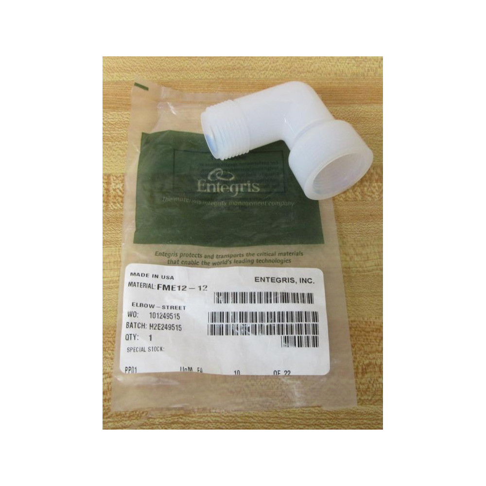 Entegris FME12-12 Street Elbow FME1212
