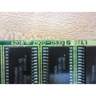 Fanuc A20B-2900-0530 SRAM Module A20B-2900-053002A - Used