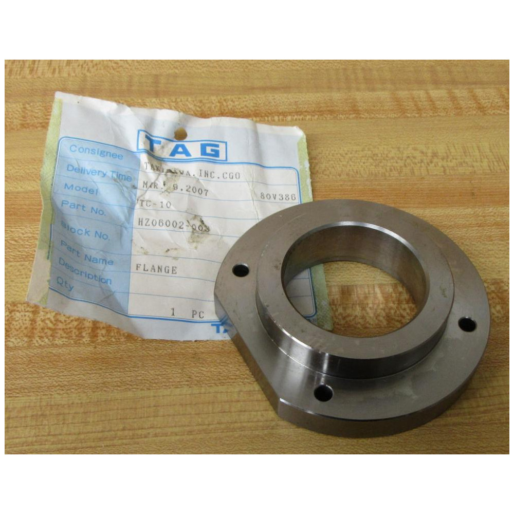Takisawa HZ06002-003 Flange HZ06002003 - New No Box