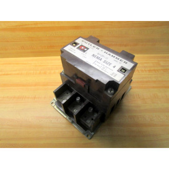 Cutler Hammer C10FN3 Contactor Missing Screws - Used