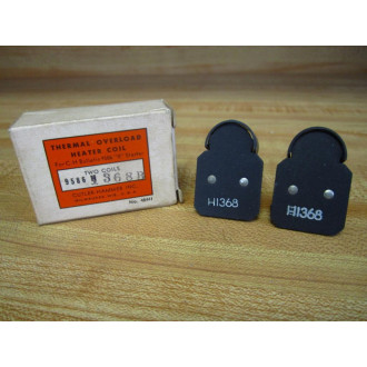 Cutler Hammer 9586H-1368B Heater Element H1368 (Pack of 2)