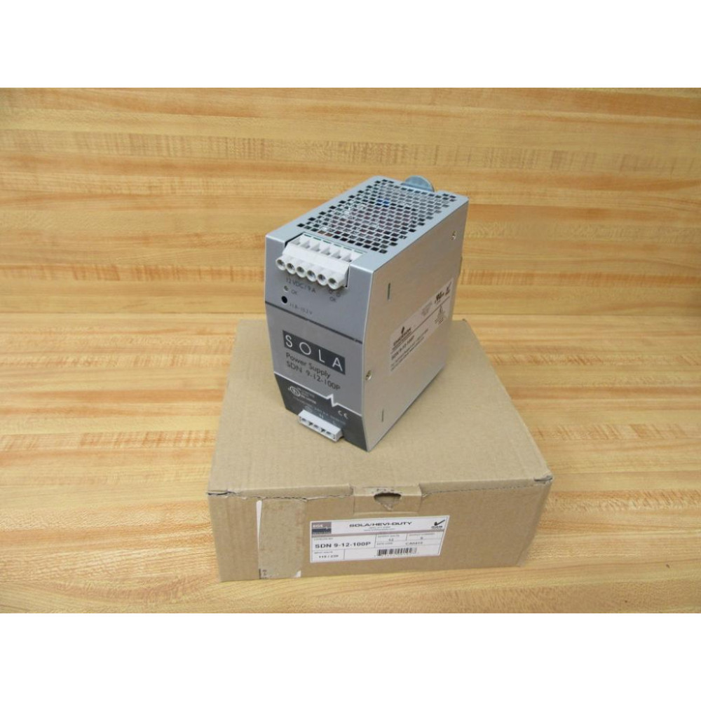 Sola Hevi Duty SDN 9-12-100P Power Supply SDN912100P Sola Hevi Duty SDN 9-12-100P Power Supply SDN912100P