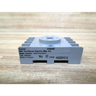 Dayton 5X852E Relay Socket (Pack of 3) - New No Box