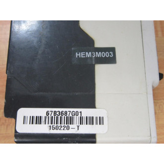 Siemens HEM3M003 3A Circuit Breaker HEM3M003L - Used