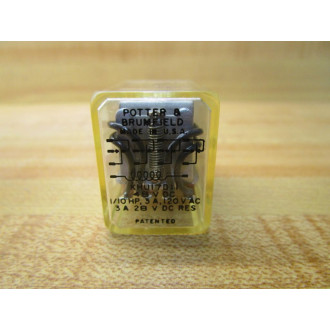 Potter & Brumfield KHU17D11- 48V DC Relay KHU17D11-48VDC