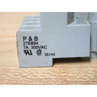 Potter & Brumfield 27E894 Relay Socket (Pack of 2) - Used